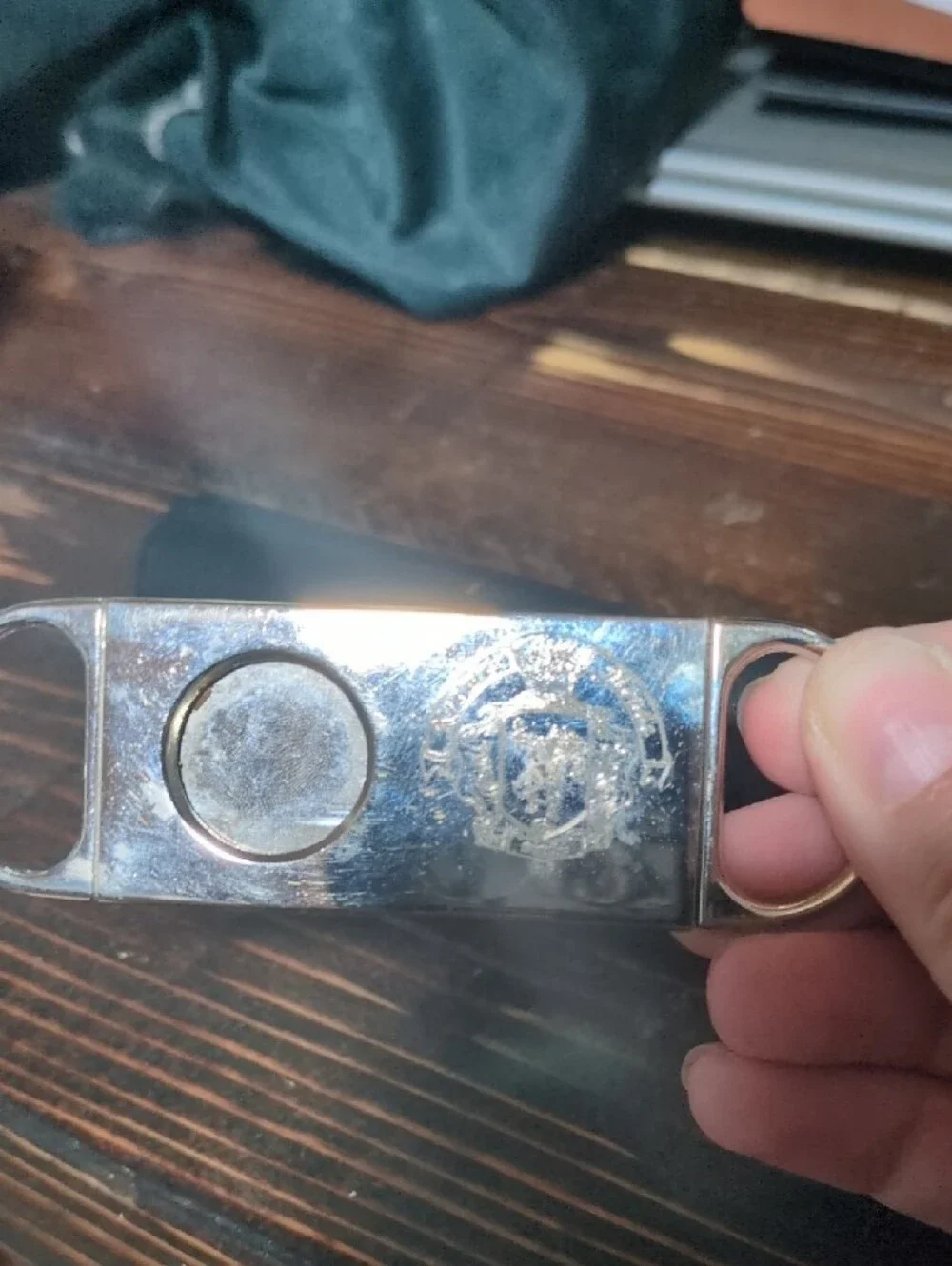 Silver Cigar Cutter